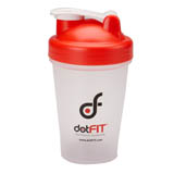 dotFIT Shaker Bottle - Red (20 oz)