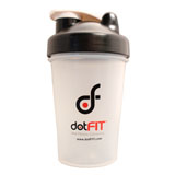 dotFIT Shaker Bottle - Black (20 oz)