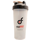 dotFIT Shaker Bottle - Black (28 oz)