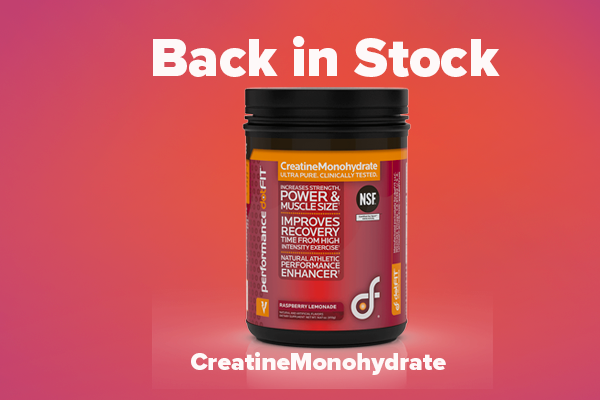 CreatineMonohydrate Back In Stock